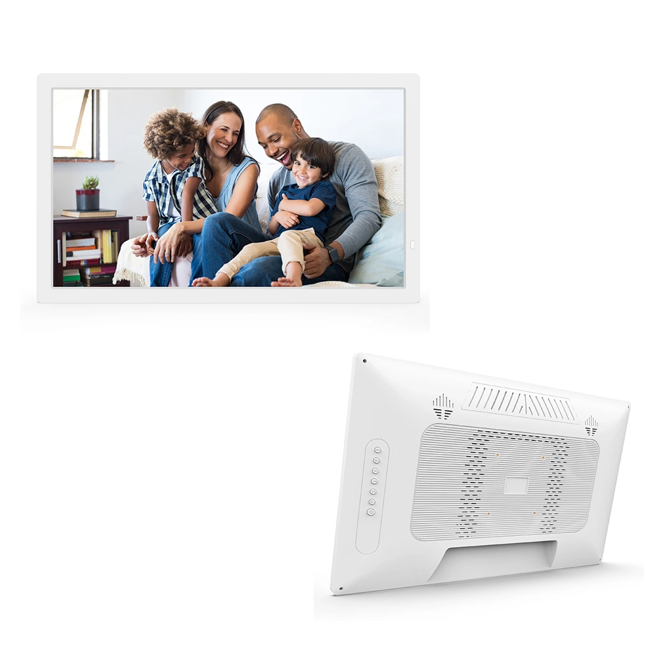 Широкоформатная подвесная горизонтальная TouchSmart LCD рекламная машина беспроводной Wifi Android Digital Signage рекламный экран музей