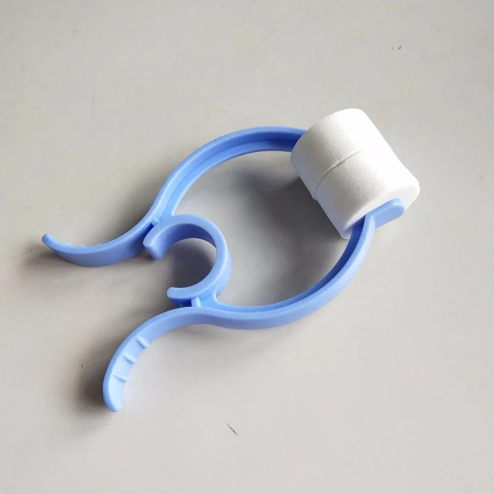 Medical supplies plastic Nose Clips ABS blue color