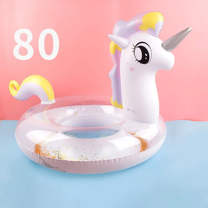 Inflatable Pool Float Swim Rings Animal Shape Swimming Ring