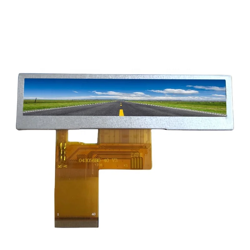 Factory direct supply 3.8 inch lcd;480x76 bar display;38 inch 480x76 bar38 480x76