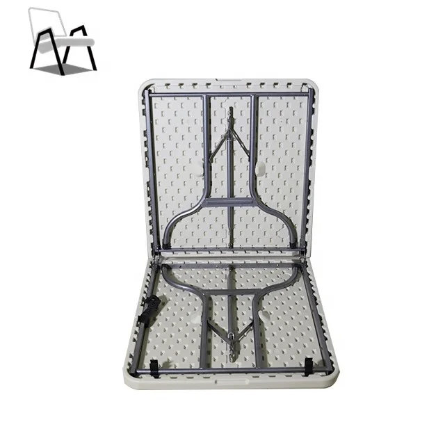  cheap Hot Sale outdoor garden 8 ft white plastic Folding rectangular table for camping