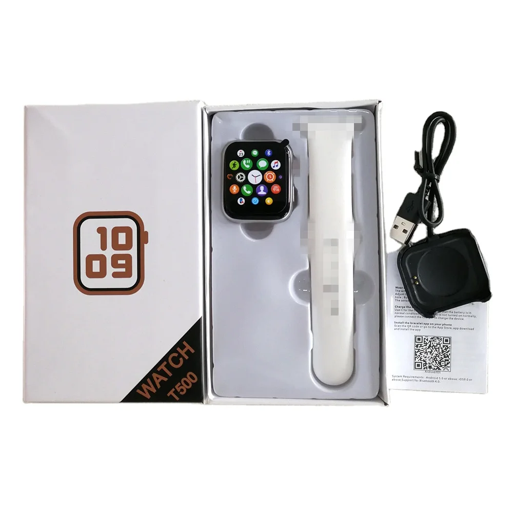 2022 Hot sale Wholesale Cheap Smart watch T500 1.44 Inch Screen Full touch Series 6 Reloj Smartwatch T500 Smart Watch