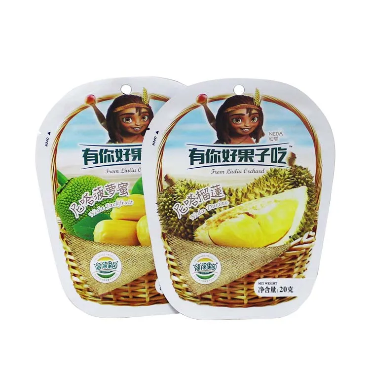 Print Packaging Candy and sugar 3.5g edible smell proof Irregular Special Plastic Die Cut Custom Shaped Mylar Bags