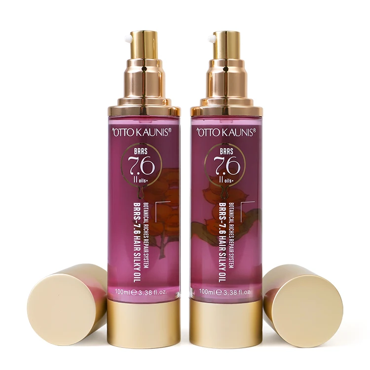 Custom hair care products organic castor oil private label natural avocado heat protect jojoba hair oil smoothing hair