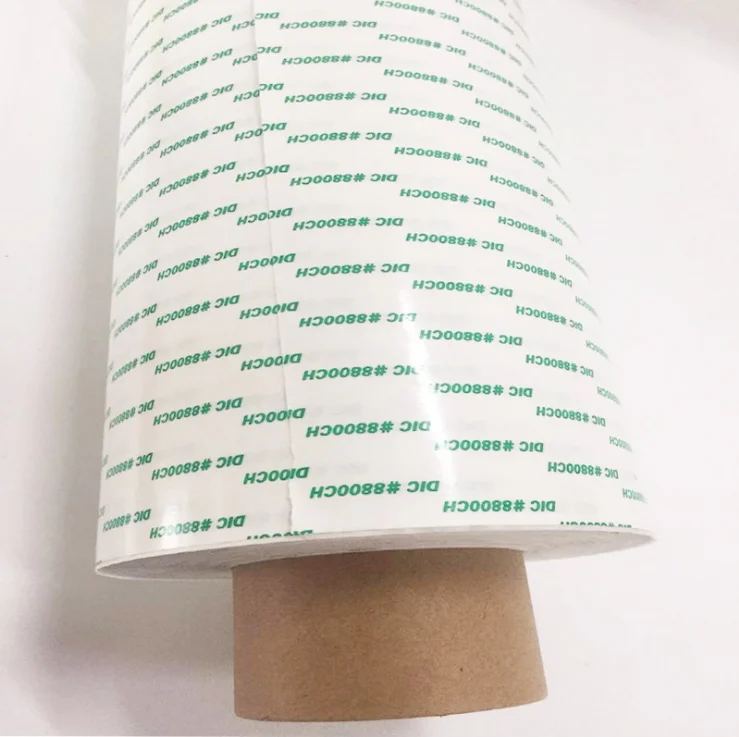 DIC 8800CH non woven self adhesive double sided tissue paper tape for Die Cutting