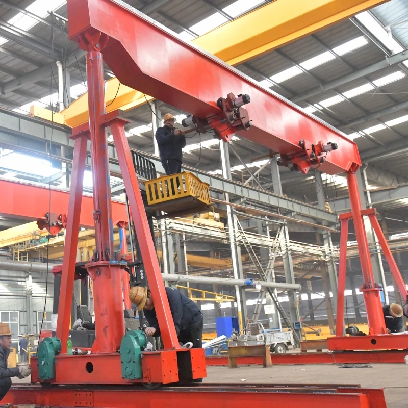 Telescopic Booms Telescopic gantry systems 400T hydraulic gantry for lifting