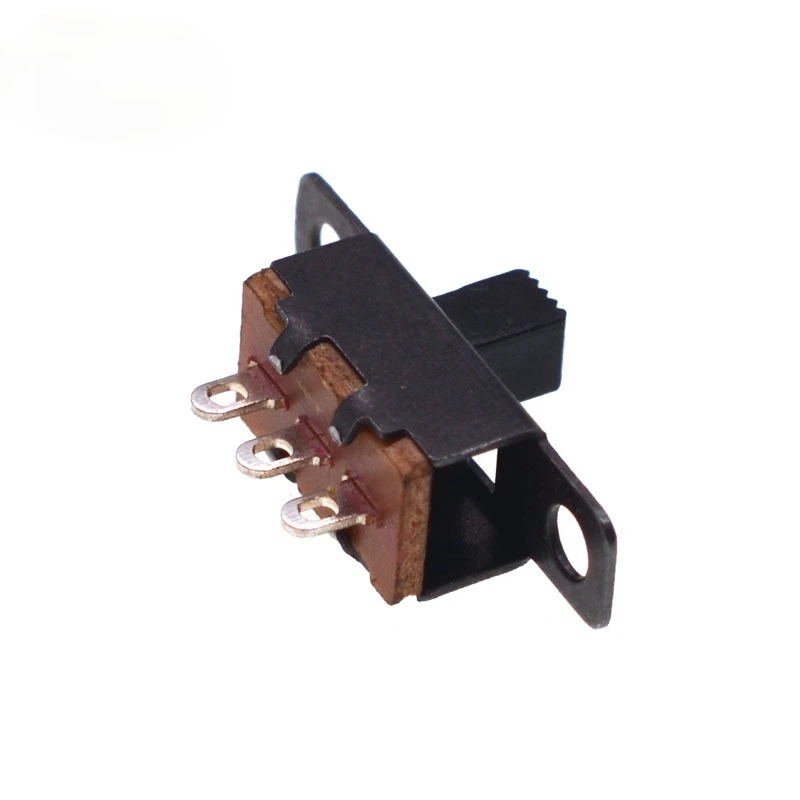 Переключатель YZ SS12F15 1P2T, высота ручки от 2 до 10 мм, переключатель слайдов