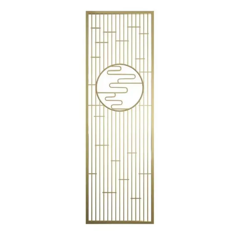 Custom stainless steel commercial room dividers partitions candle screen portable garden screens room dividers