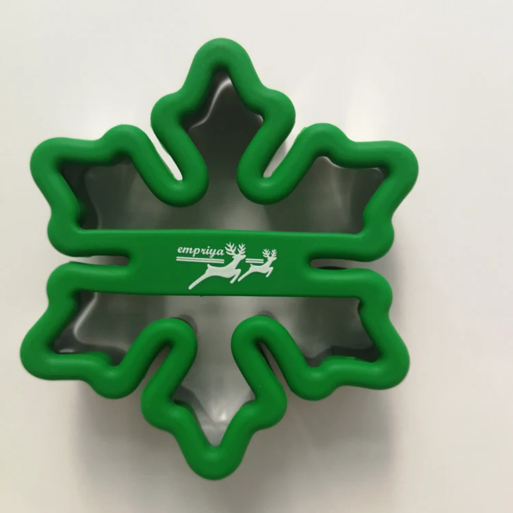 
Wholesale Eco-Friendly High Quality Stainless Steel with Silicone Cookie Cutter 