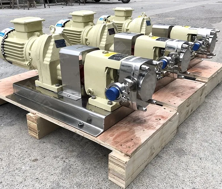 DEYI Hygienic Stainless Steel  Lobular Pump Food Grade Lobe Pump