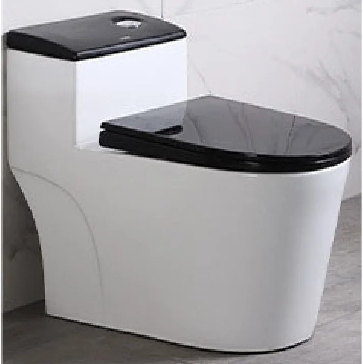 Factory Direct Sales Bathroom WC White Ceramic  Washdown Toilets One Piece Colored Smart Toilet Bowl