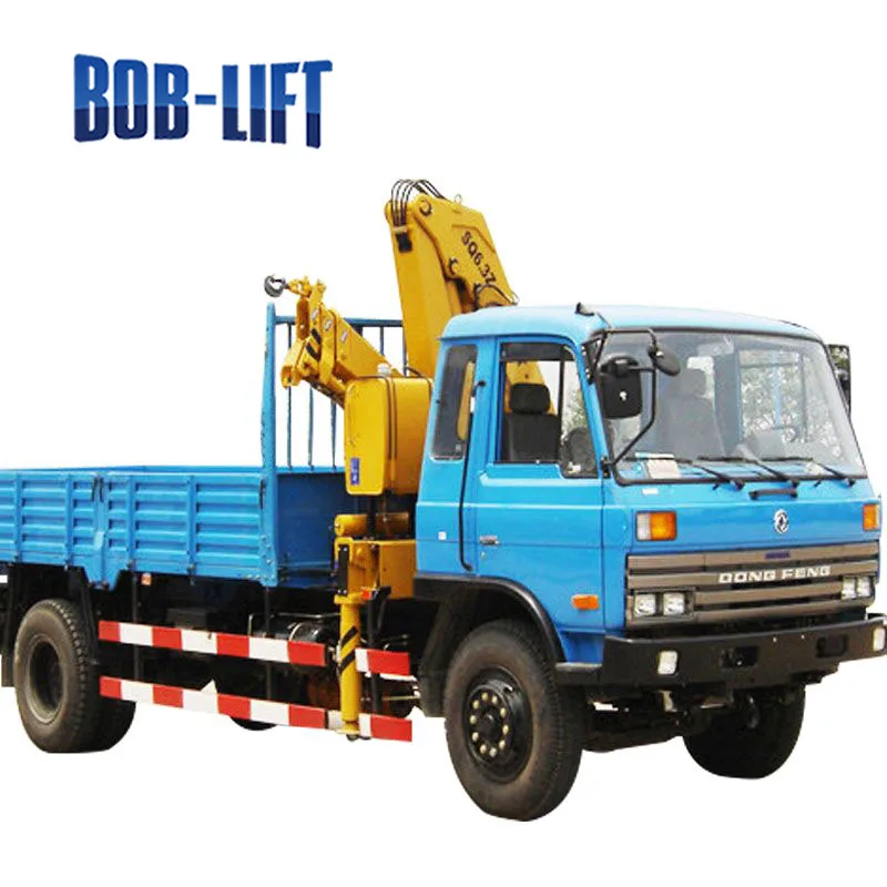 4x2 Crane 6X4 8x4 Cargo Truck with Crane 6Ton To 20TON