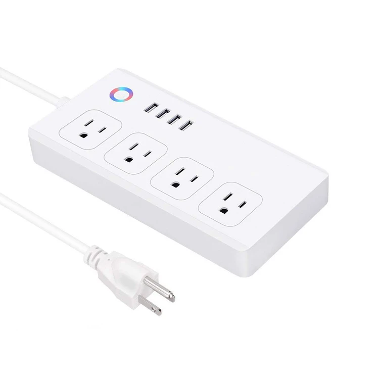 Smart Life Surge Protection Switch Wifi Smart Power Strip Socket Work with Alexa Google Home iFFFT