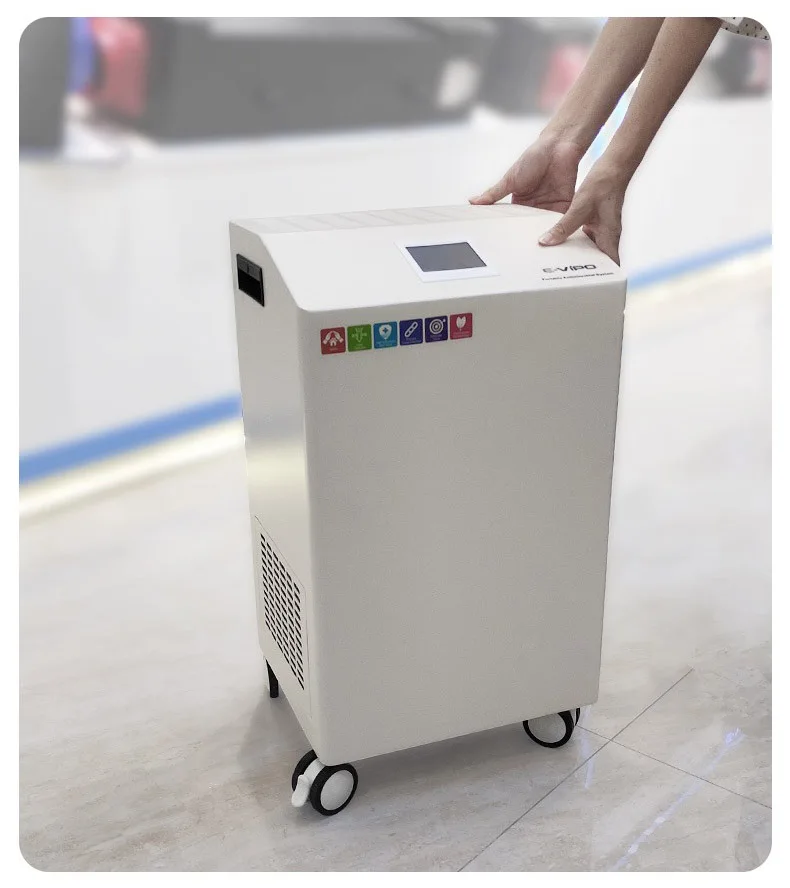 Factory Disinfection Machine True HEPA Filtration Efficiency 99.9% HEPA H13 H14 Medical Grade Air Purifier For Hospital