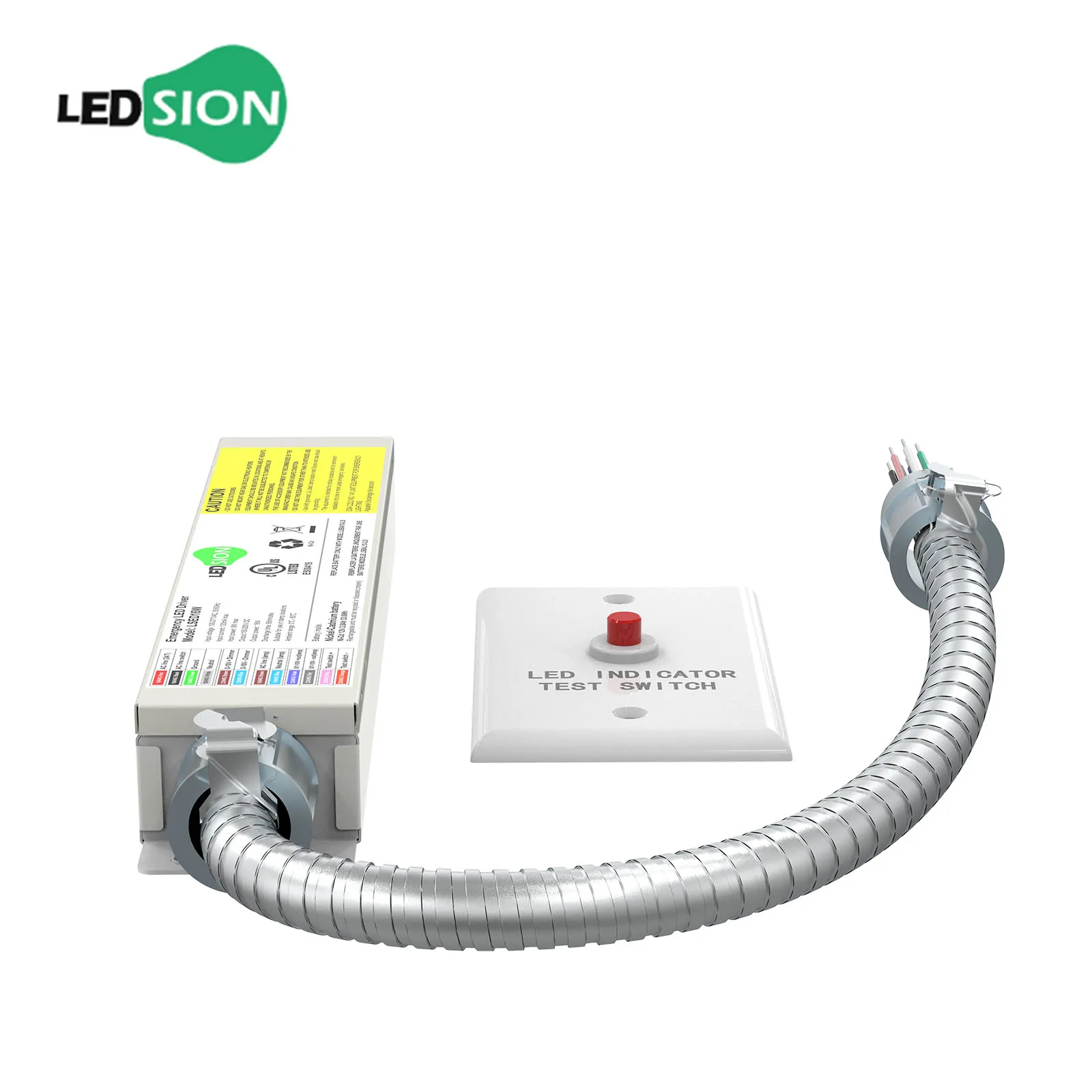 
US Stock LED Emergency Back Up Driver 90 Minutes Discharge For LED Tube Troffer Panel Flood Lights 