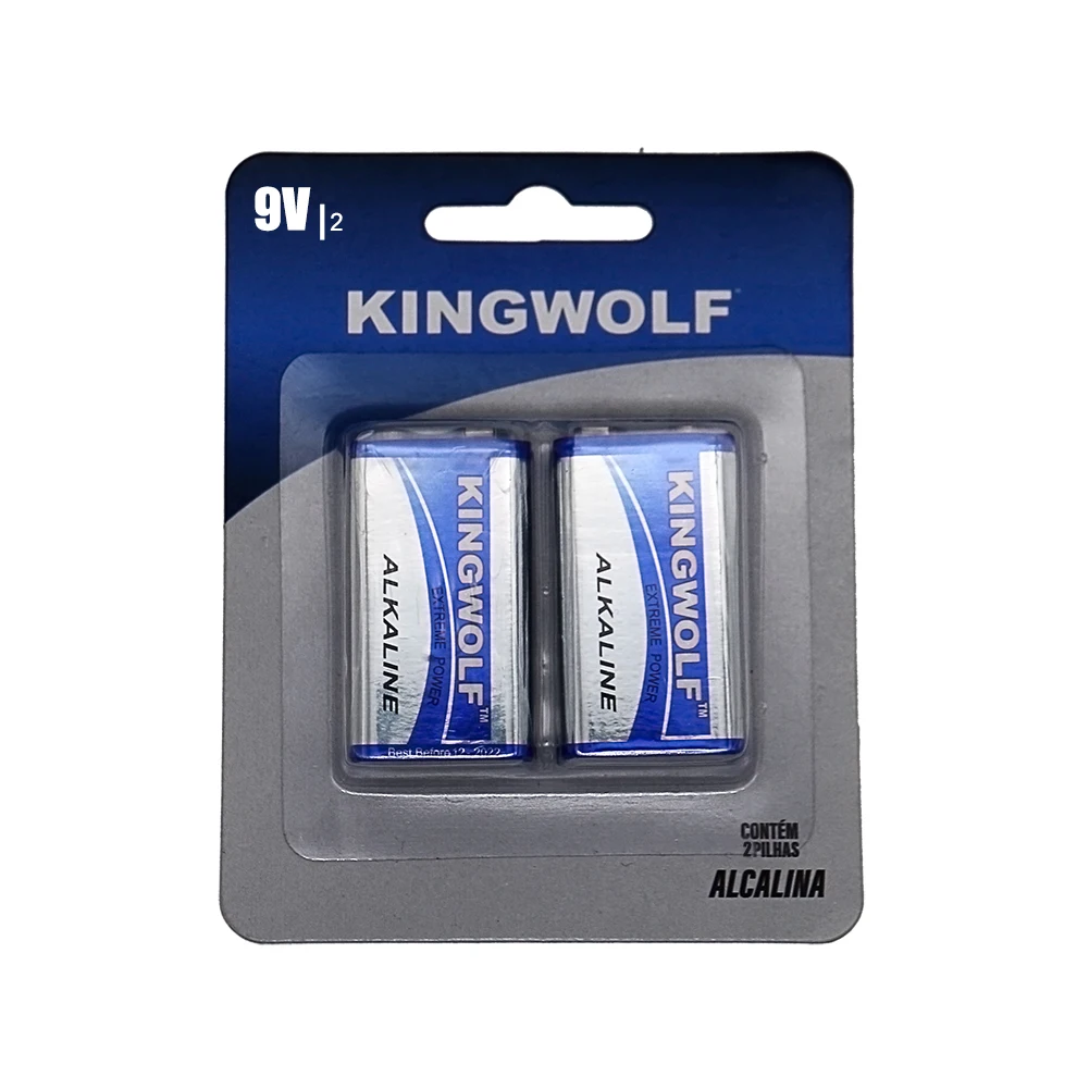  Kingwolf Amazonbasics 9V Oem поставщик Pilas 6Lr61 9 вольт сухая ячейка не перезаряжаемые щелочные