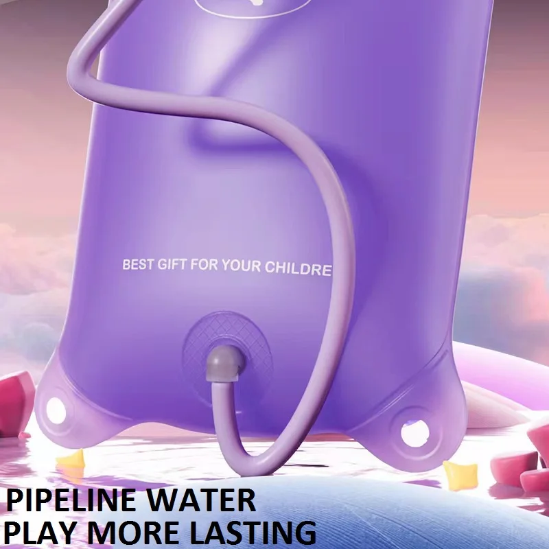 New Electric Toys Double Water Gun Electric Backpack Water Gun USB Spaceman Backpack Summer Water Gun Toy For Kids Children Toys