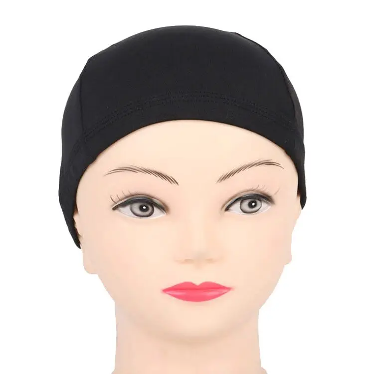 Lovely 3 Look Net Elastic mesh Spandex dome Wig Caps For Making Wigs