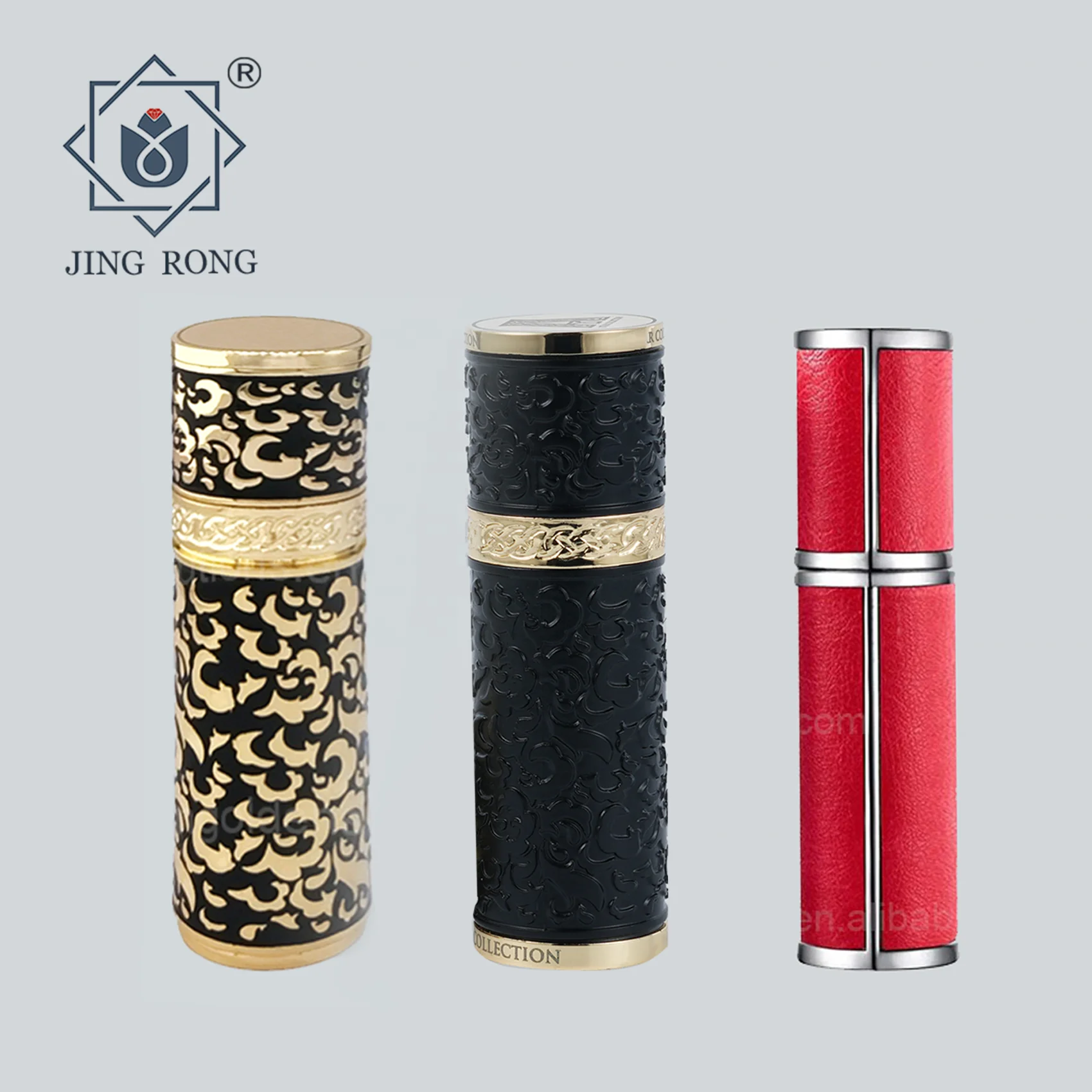 Vacuum travel sub-bottle set portable press spray bottle skin care cosmetic water lotion sample empty bottle