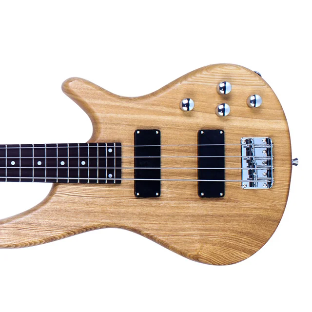 
Factory OEM Wholesale price 4 string musical instruments connected body electric bass guitar stringed instruments guitars 