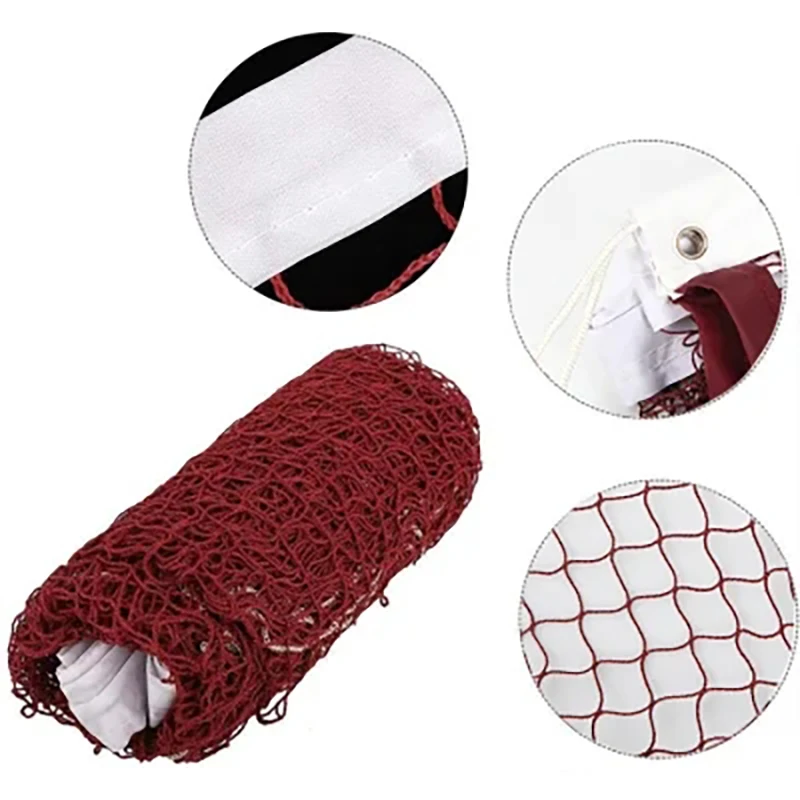 High Quality Nylon Portable Sports Badminton Nets Outdoor Indoor Re bounder tennis Net Customized foldable net