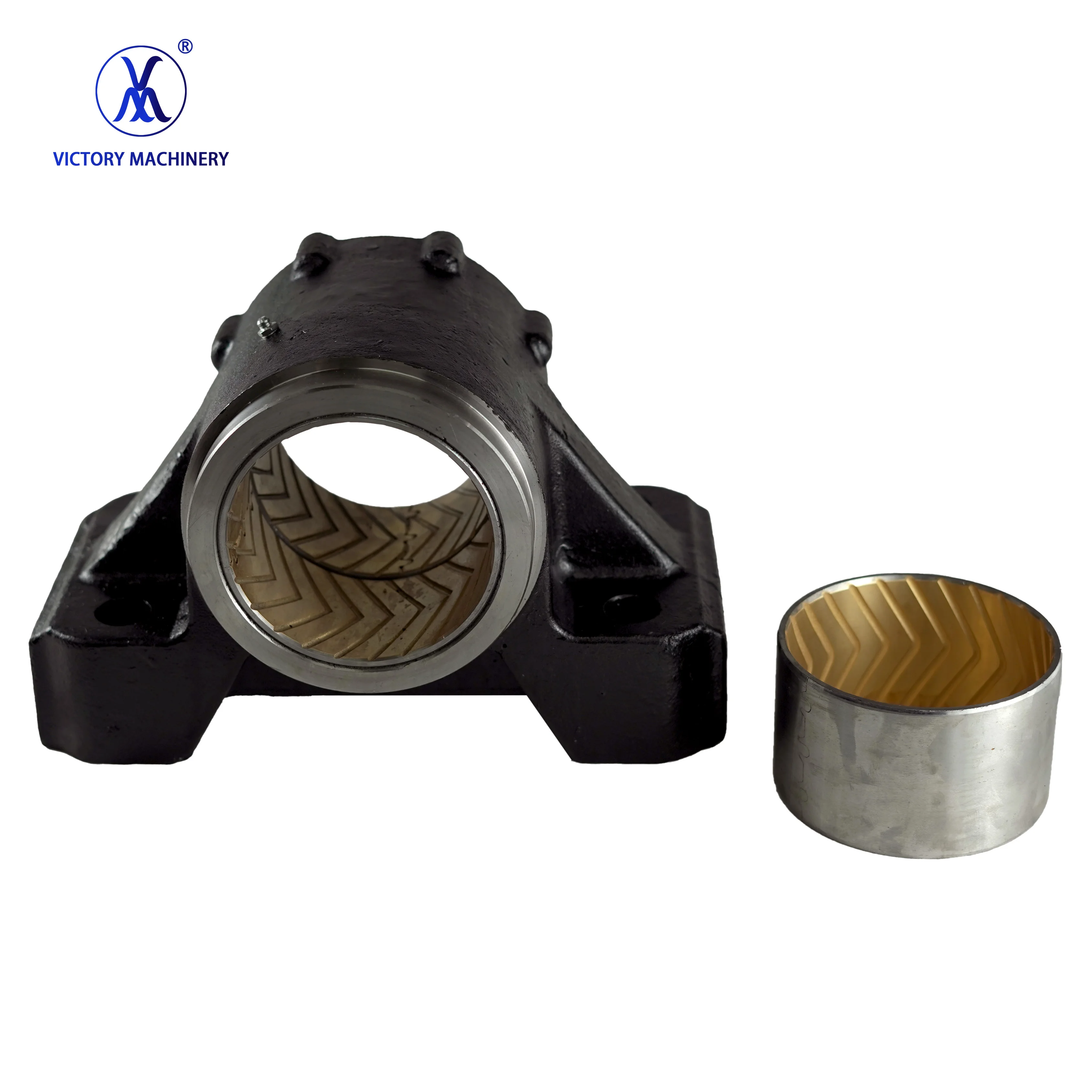 spare part Mitsubishi Fuso FV413 Truck Spring Trunnion Saddle Seat With Bushing MC025686/MC040353