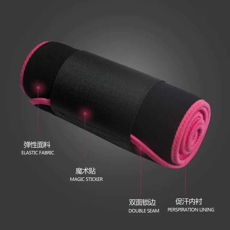 OEM Private logo Neoprene Sports Belt Waist Trainer Sweating Fat Burn Lose Weight Waist Trimmer