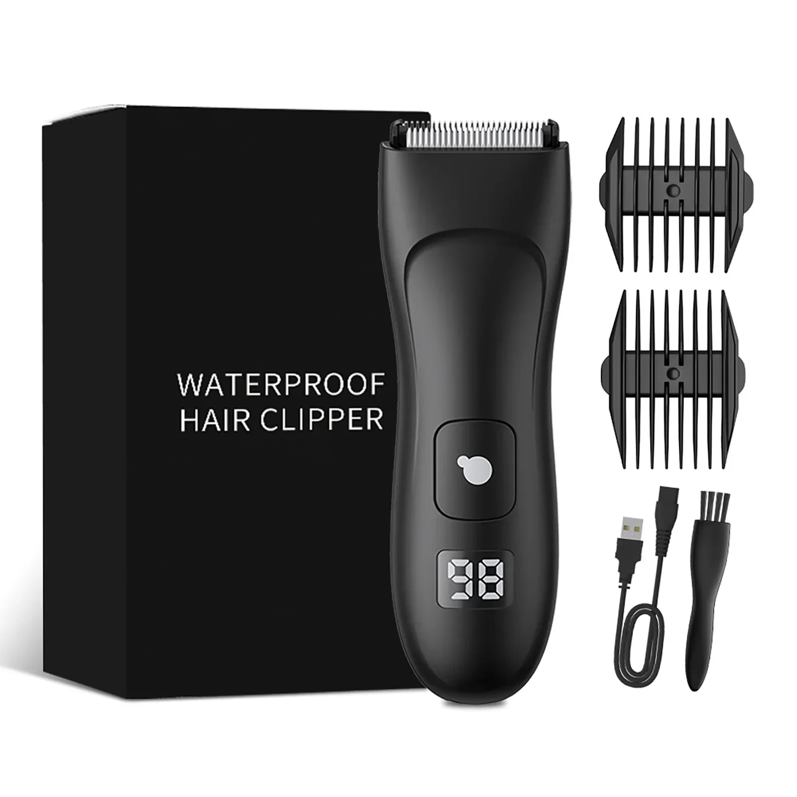 Household Silent Shaved Trimmer Adult Groin Body Hair Safety Knife Head Baby Children Hair Clipper Waterproof Electric Clipper