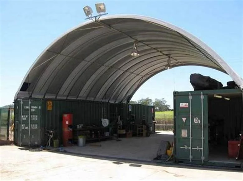 40ft Dome Canopy Awning  Container Shelter for Containers