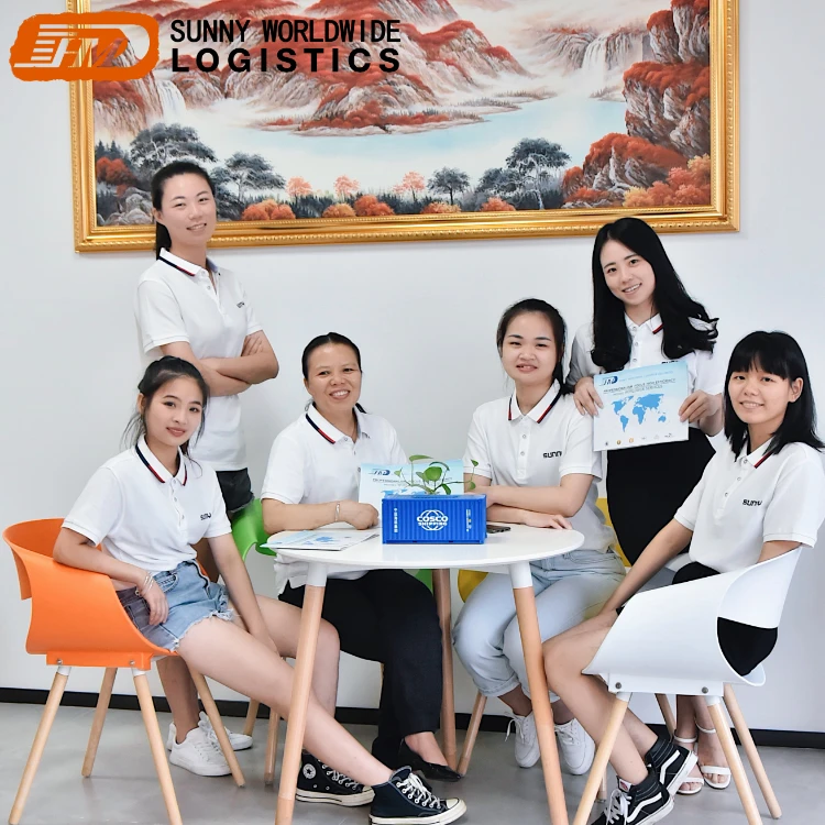 20ft 40ft FCL LCL container sea freight forwarder from China to Europe America Asia South Africa sea shipping agent