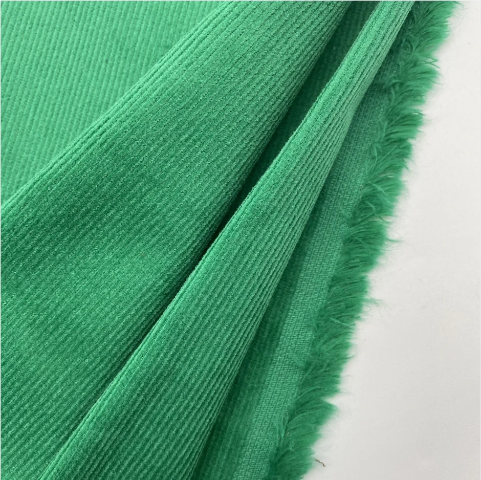 Elastic 16w corduroy Fabric 98% cotton 2%spandex Customizable Elastic  corduroy tote bag  fabric for bags