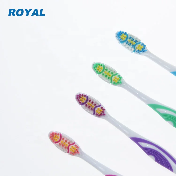 Toothbrush supplier gum massage plastic manual toothbrush best 2024 adult home morning teeth cleaning brash