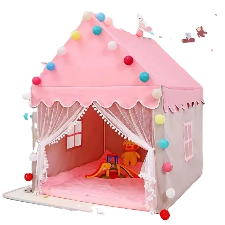 Girl Princess playhouse boy indoor house Castle children tent playhouse