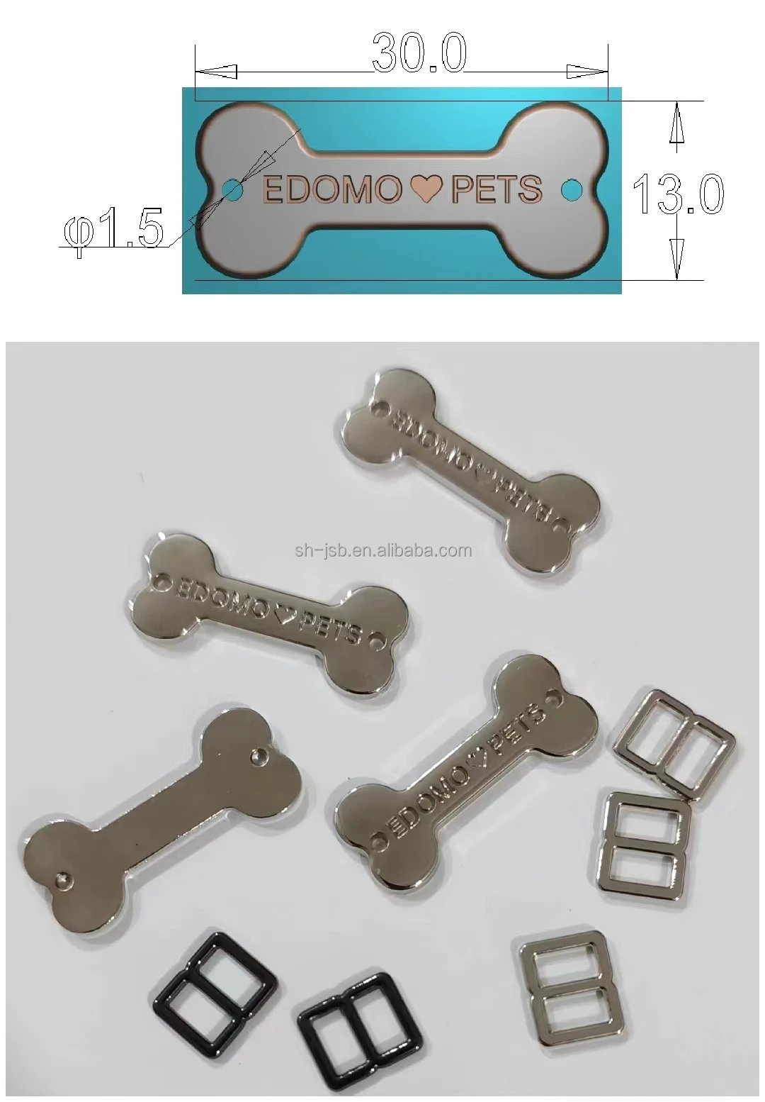 pants metal label imitate gold matte black metal label with back plate clothing label leather patch pants accessories