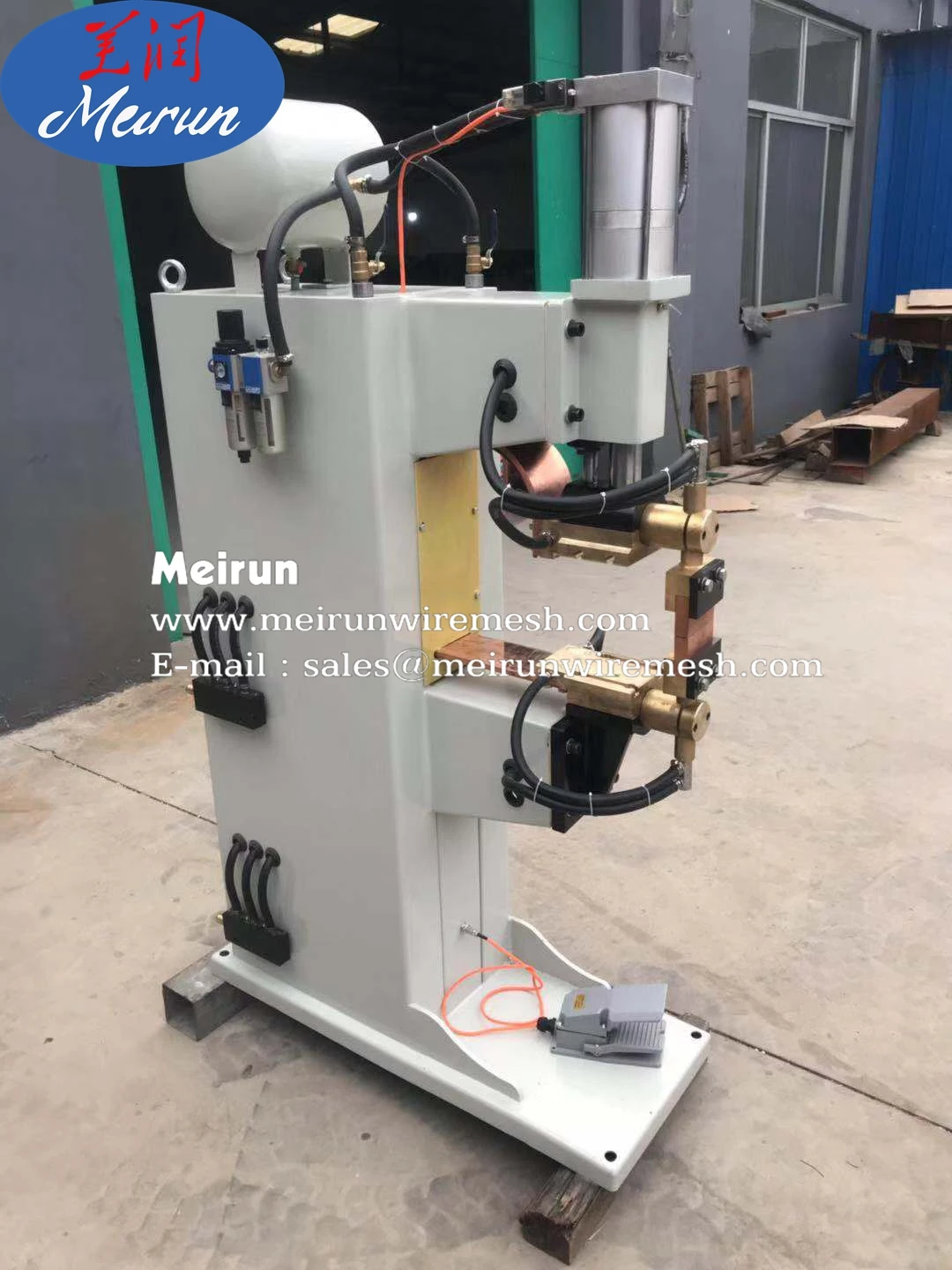 stainless steel wire mesh spot welding machine