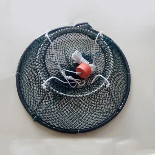 Canada Popular Prawn Traps for Sale Top Conical Ring Shrimp Traps Round Cages for Sale