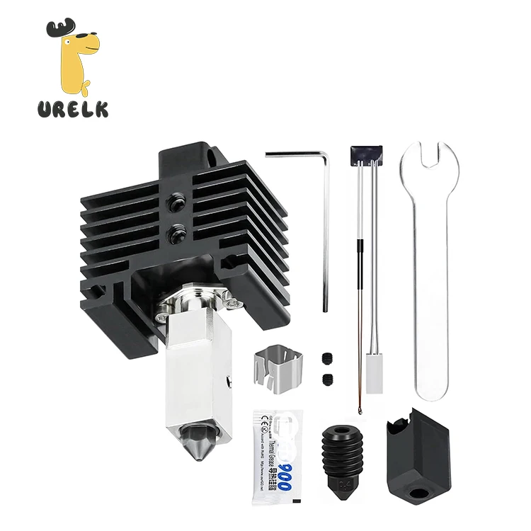 Модернизированный комплект Hotend для Bambu Labs P1S/P1P 3D принтер с покрытием медный нагревательный блок титановый термостойкий запчасти