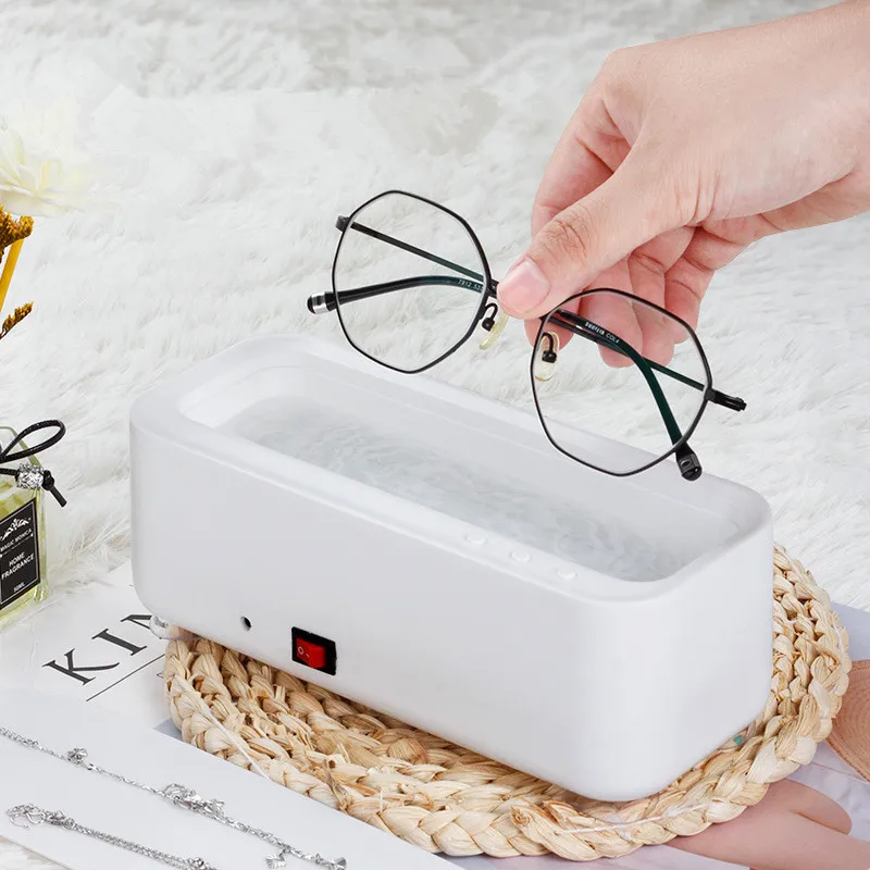 OEM Mini Portable Professional Ultrasonic Cleaner for Cleaner Jewelry Eyeglasses Watches Shaver Heads