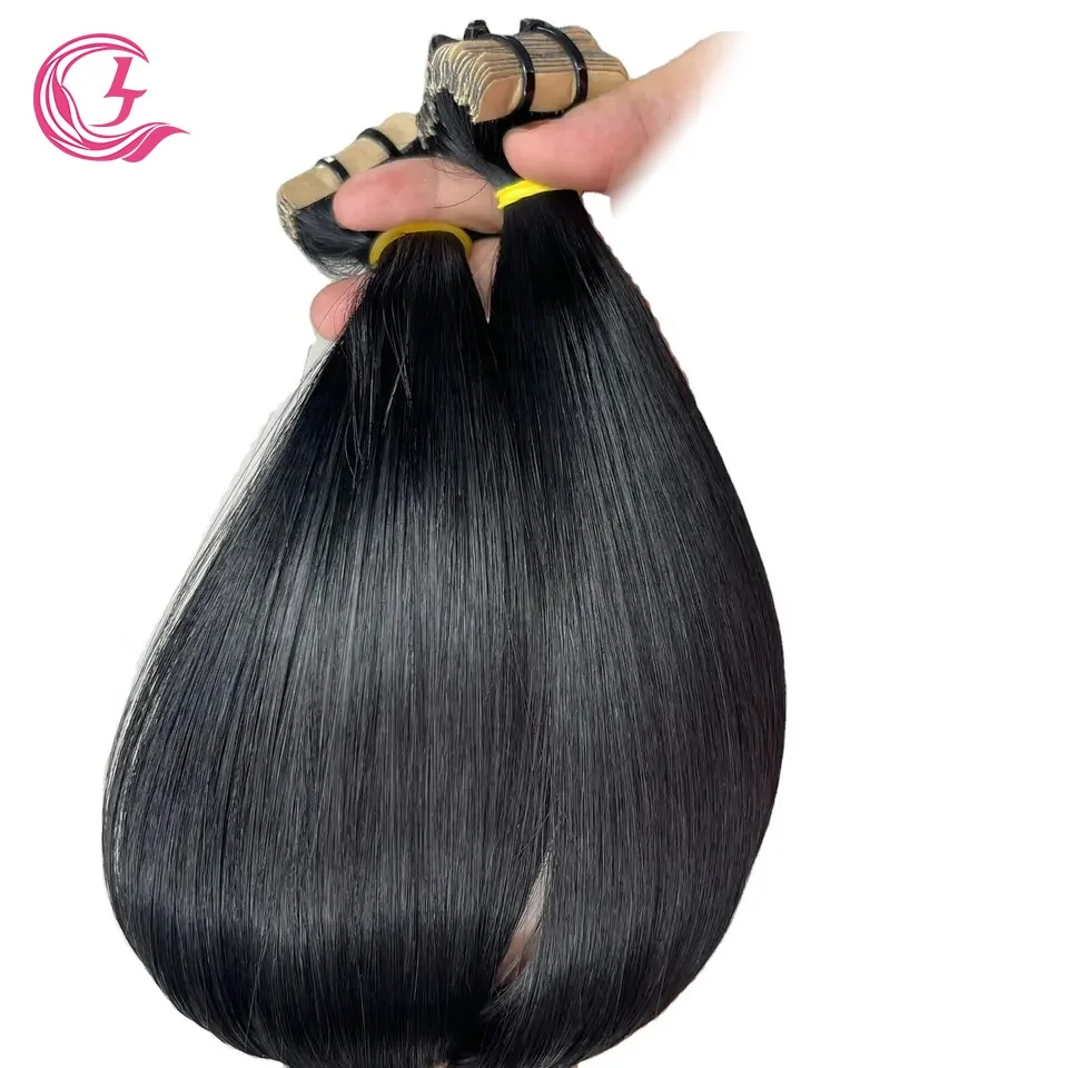 Clj High Quality Nail Hair Extention U Tip Human Hair Extention Sale 100% Keratin Pre Bonded Peruvian Human Hair Extension