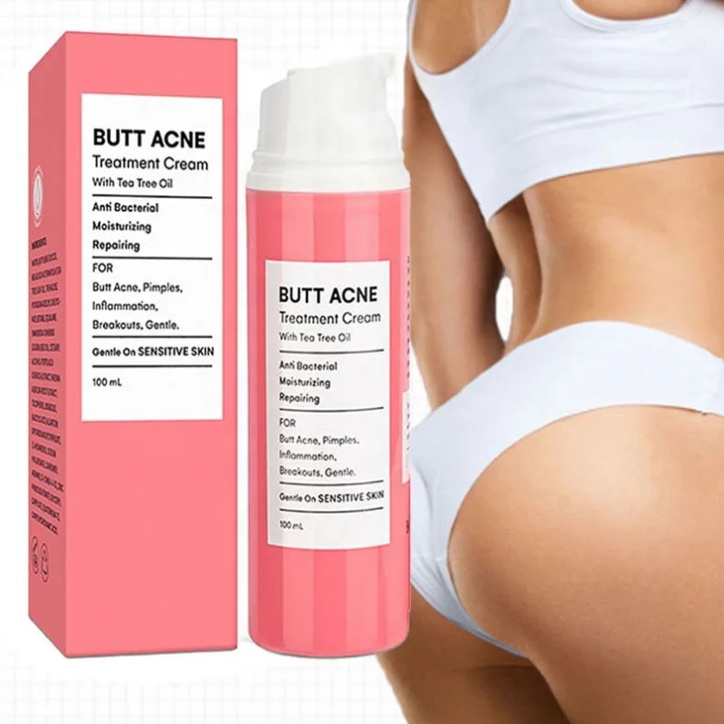 OEM/ODM Butt Cream Manufacturer Face Whitening Buttock Acne Mark Scar Supplier Body Bleaching Private Label butt acne cream