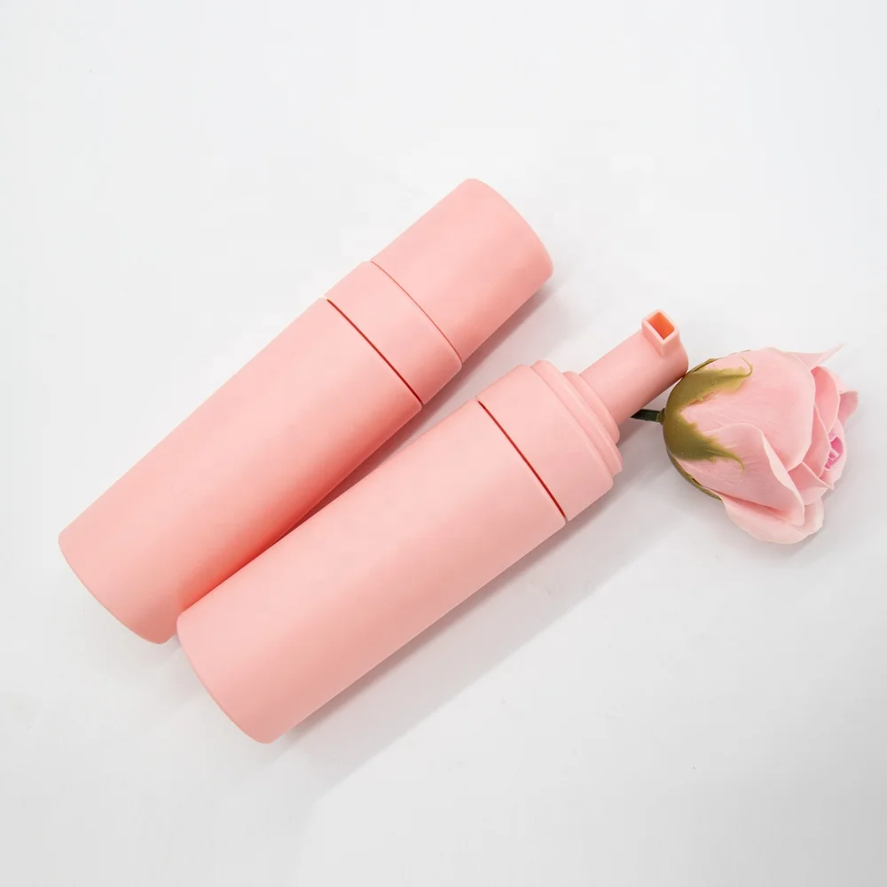 Empty Skincare Facial Cleanser Bottles Packaging 150Ml Matte Cosmetic Plastic Foam Soap Dispenser Foam Pump Bottle  Luxury