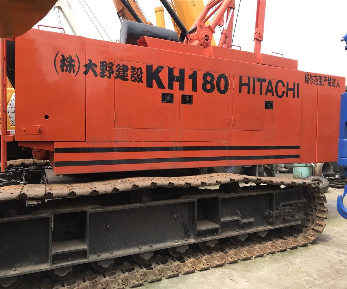 HITACHI KH180-3 гусеничный кран изготовленный в Японии б/у