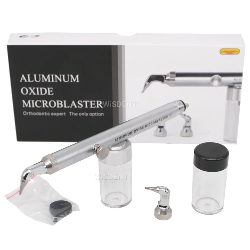 Dental Aluminum Oxide Micro Blaster 2 in1 High Pressure Alumina Air Abrasion Polisher Microetcher Sandblasting With Water Spray
