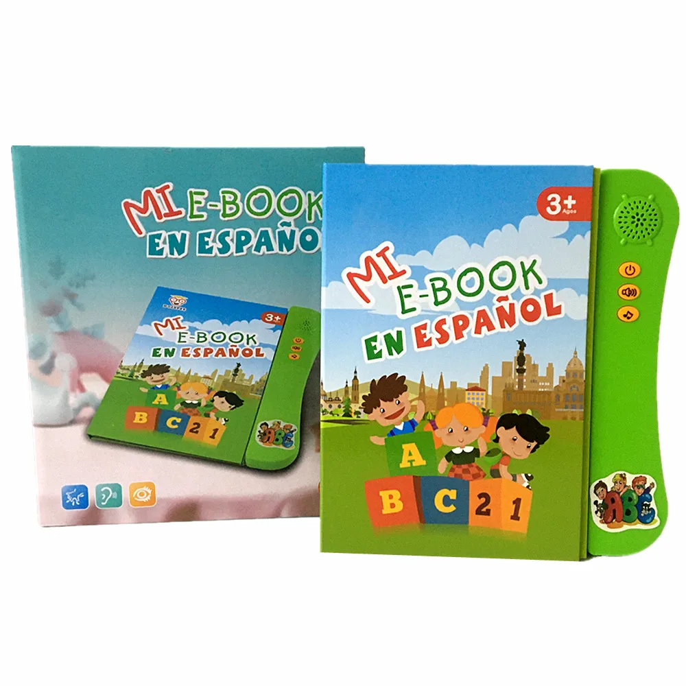 Infantiles Electronic Educativo DidaTemprano Libros En Espanol Para Ninos Children Learning Electronic Sound Book
