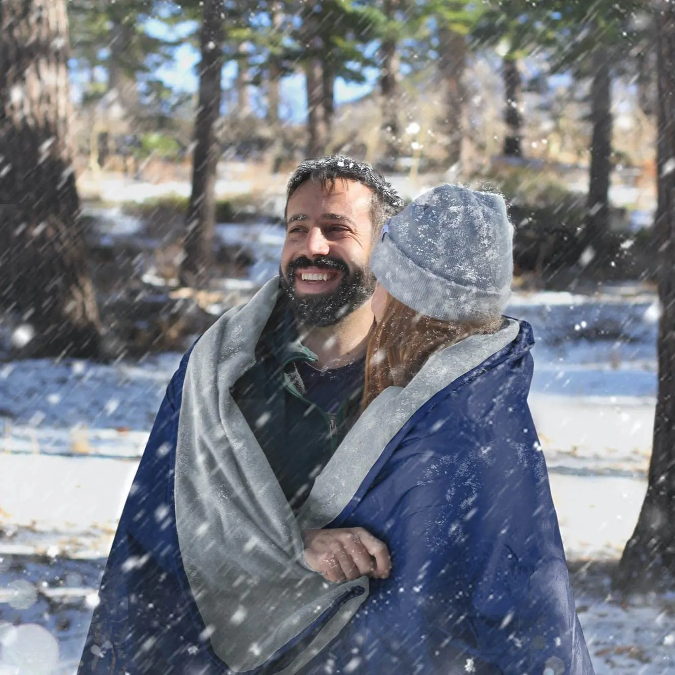 Outdoor Blanket Foldable Sand Free Waterproof Picnic Blanket Large and thickened fleece moisture-proof Camping Carpet picnic mat