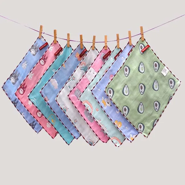 
newborn bamboo microfiber face towel 100% cotton baby towel 