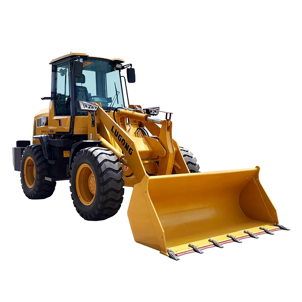 LG939 lugong new condition lugong hot sale wheel loader with forestry mulcher