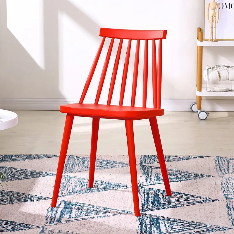Light Luxury Nordic Simple Windsor Chair Home Restaurant Dining Leisure Backrest Negotiation Dormitory Desk Study Chair