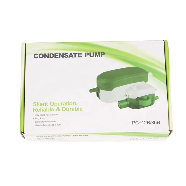 Manual Power Source Condensate Pump for Mini-Split Systems Air Conditioning Fitting Refrigeration Parts
