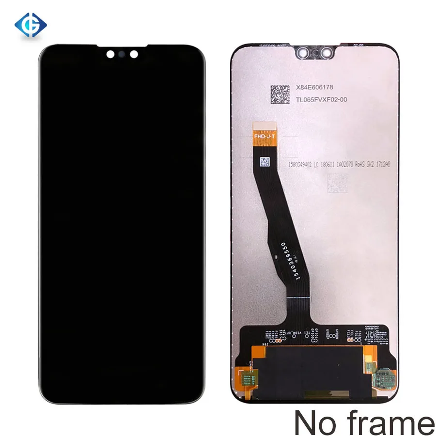 Mobile Phone Y9 2019 LCD for Huawei Y9 2019 LCD Screen with Frame Assembly